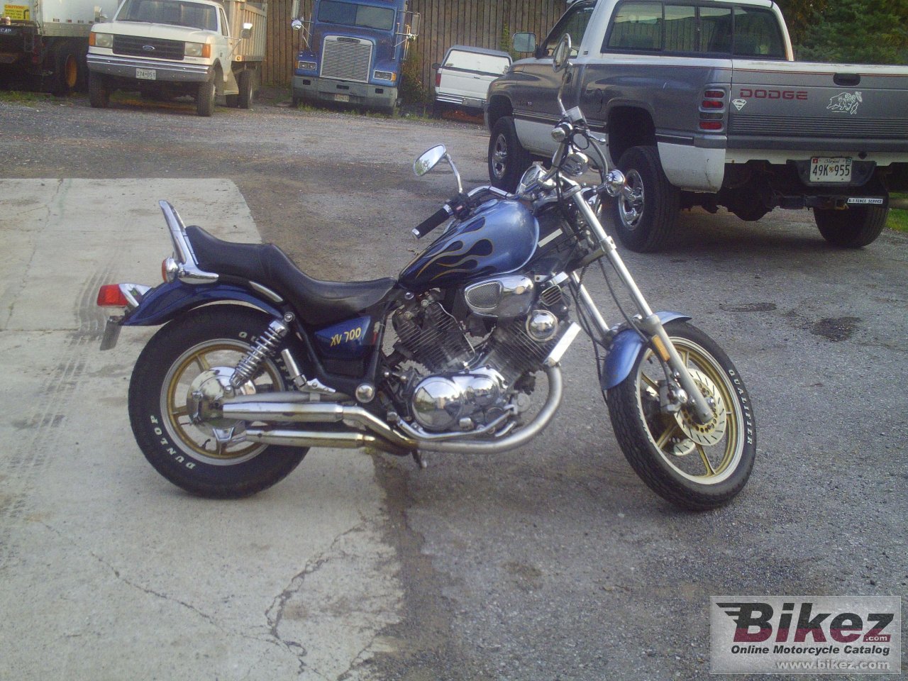 Big  xv 700 cs picture and wallpaper from Bikez.com